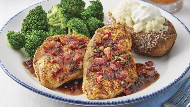 Bourbon Bacon Chicken