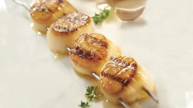 Grilled Sea Scallops