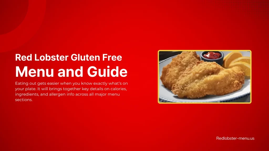 Red lobster gluten free menu