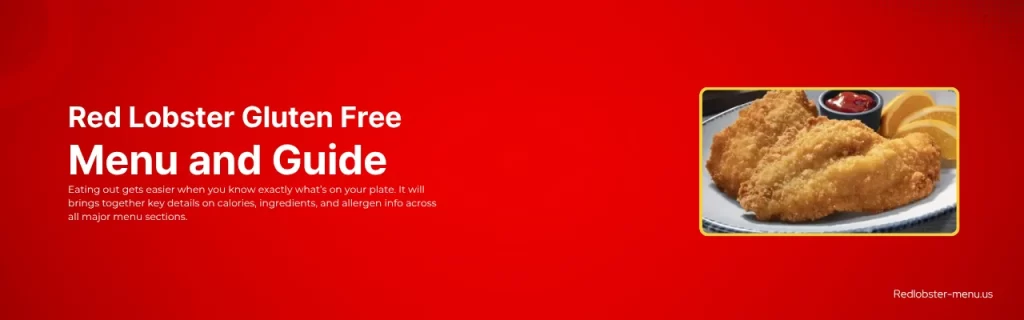Red lobster gluten free menu and guide