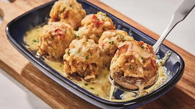 Seafood Stuffed Mushroom